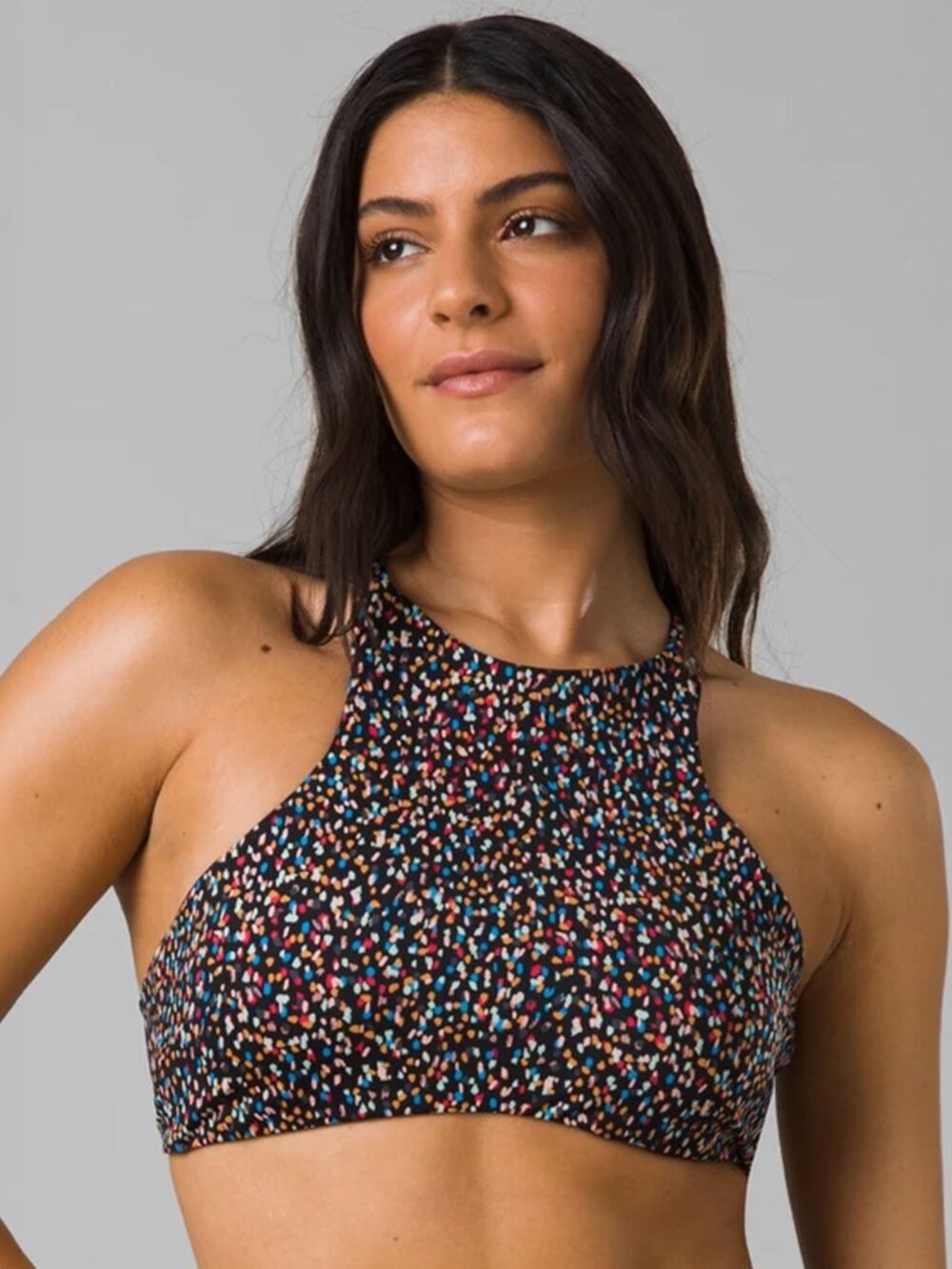 Prana Onyx Bay Bikini Top in Alotta Dots large